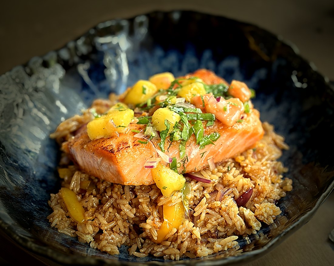 Kao pad tropical salmon
