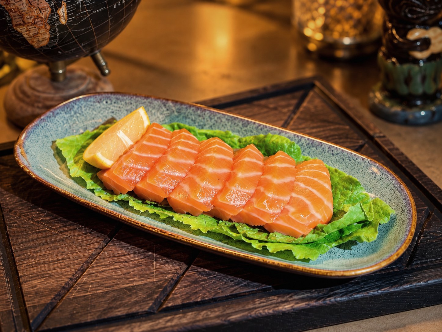 Sashimi saumon