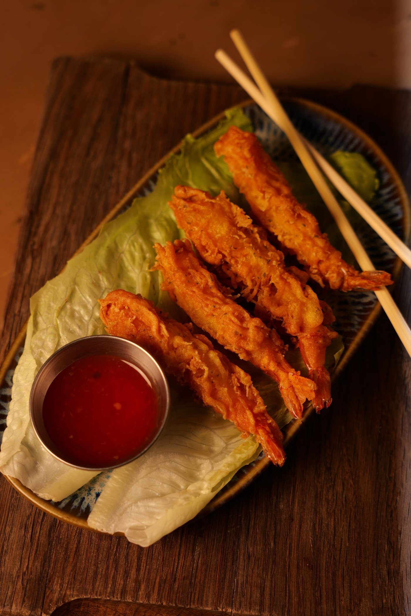 Tempura crevettes (4 pièces)